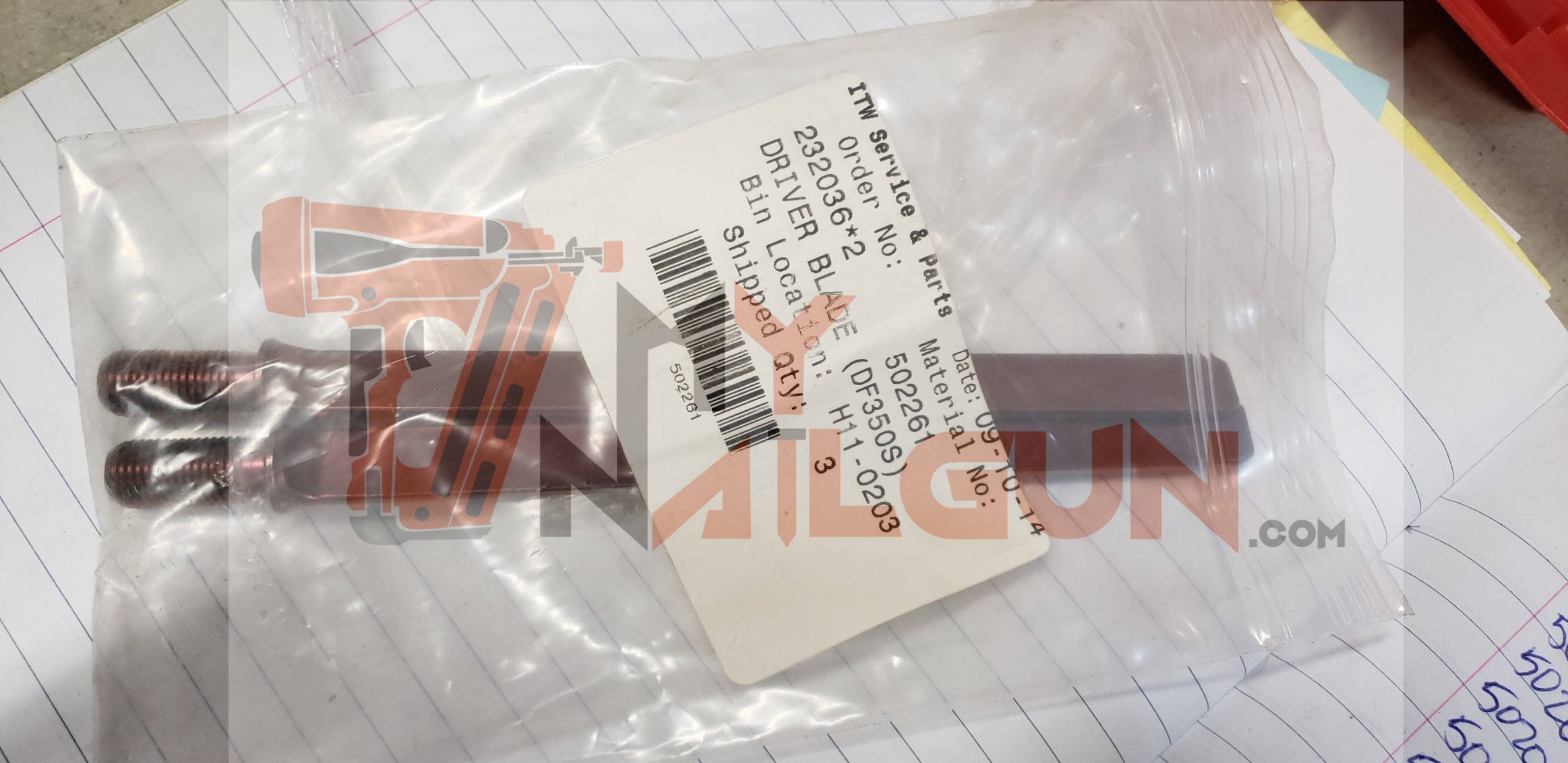 PACK OF 20 BUMPER FOR MAX CN55 Coil Nailer Part no CN31890 